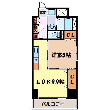 プレステージ千種 間取り図
