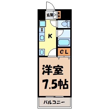 CITY SPIRE名駅北 間取り図