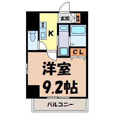 CITY　SPIRE名駅前 間取り図