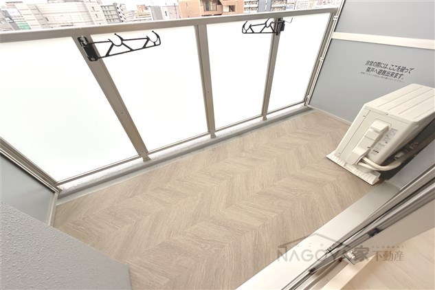 SOLメイクス新栄 ベランダ