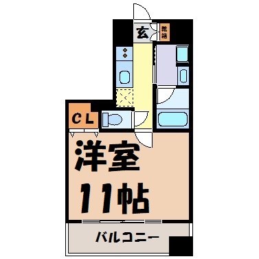 レジディア久屋大通 間取り図