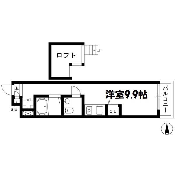 joule則武 間取り