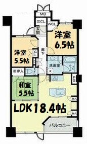 ベレーサ星ヶ丘 間取り図