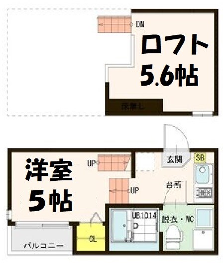 VILLETTA栄 間取り