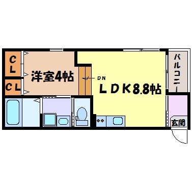 ウエストエム 間取り図