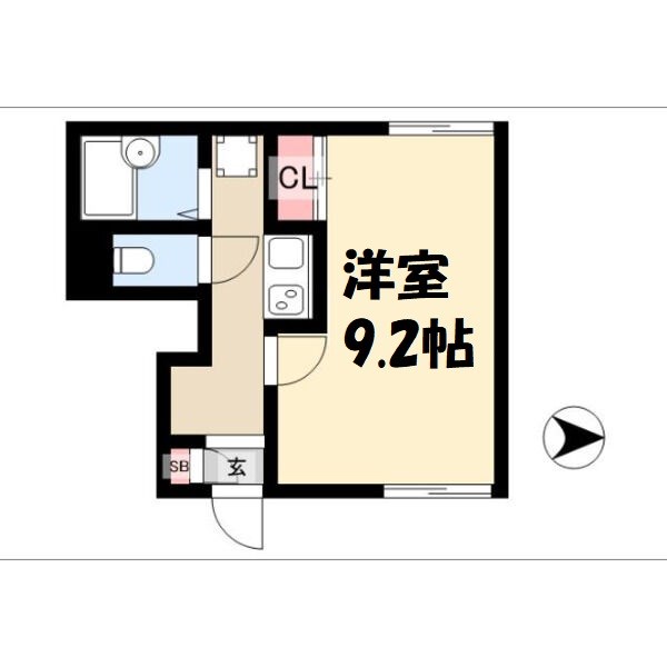 アビテ池下 間取り図