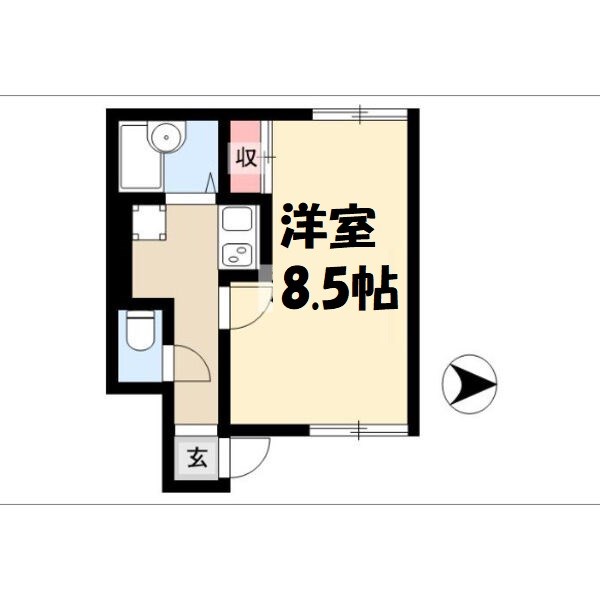 アビテ池下 間取り図