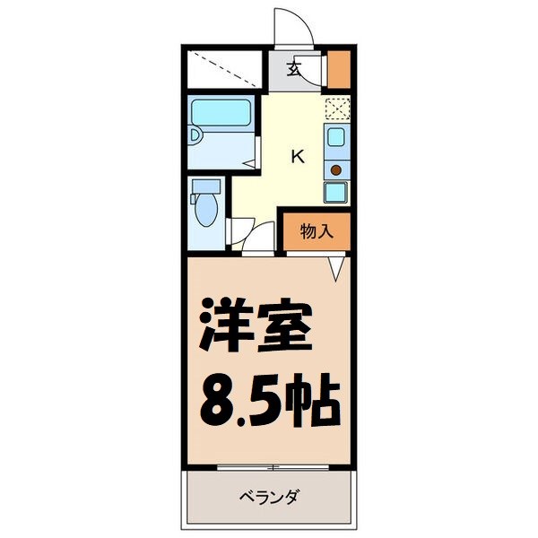 グランドール上前津 間取り