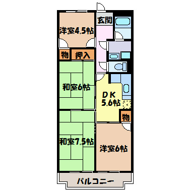 アルト千種 間取り図