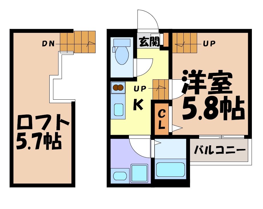 CREO吹上 間取り図