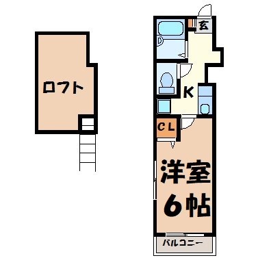 ＴＫロイヤルコーポ 間取り図
