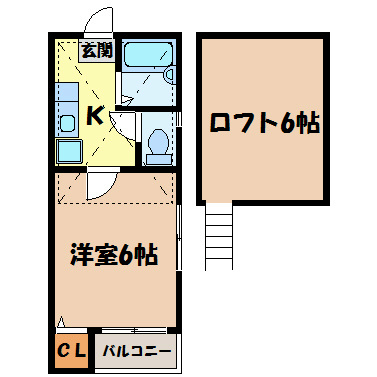 ＴＫロイヤルコーポ 間取り図