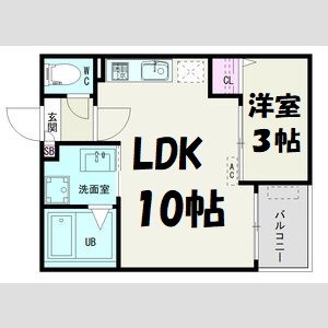 Jack daikoⅠ 間取り図