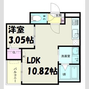 Jack daikoⅠ 間取り図