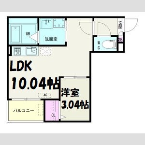 Jack daikoⅠ 間取り図