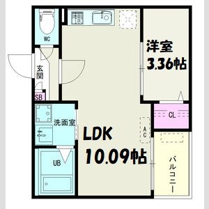 Jack daikoⅡ 間取り図