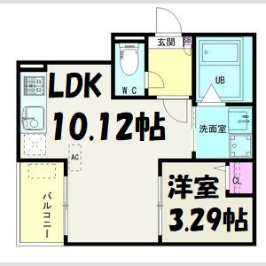 Jack daikoⅡ 間取り図