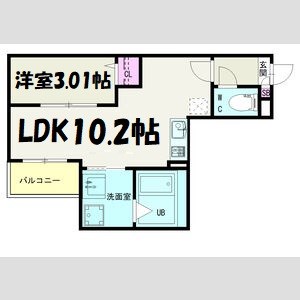 Jack daikoⅡ 間取り図