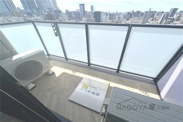 S-RESIDENCE亀島駅前ascent ベランダ