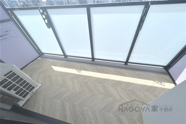 S-RESIDENCE亀島駅前ascent ベランダ