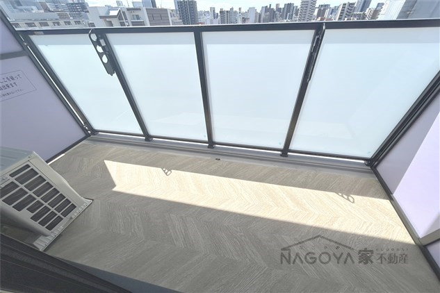 S-RESIDENCE亀島駅前ascent ベランダ