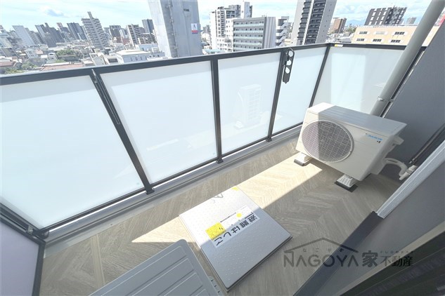 S-RESIDENCE亀島駅前ascent ベランダ