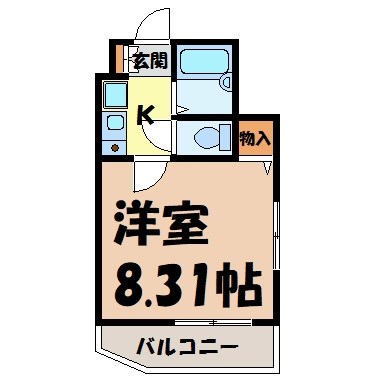 スターブル今池 間取り図