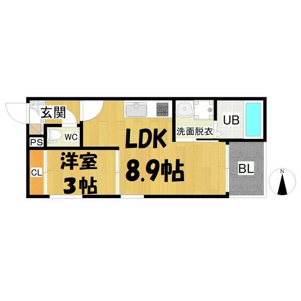 REGALEST名城公園 間取り図