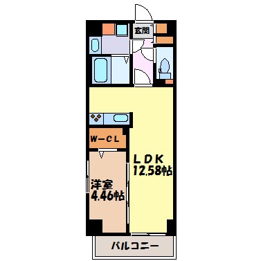 GRANDUKE松原cuore 間取り図