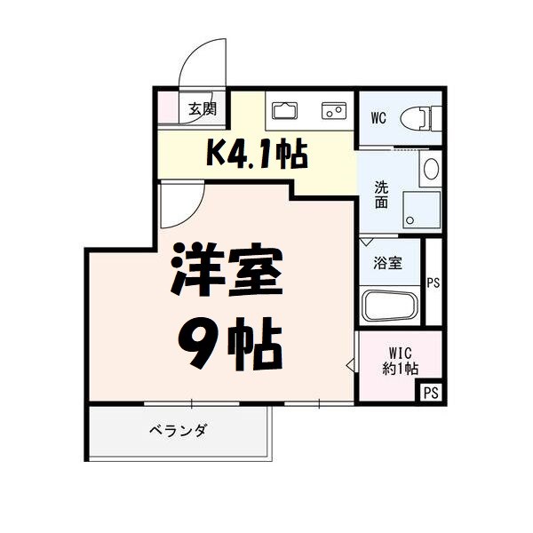 メゾンベール大松 間取り図