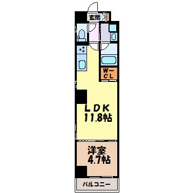 BSレジデンス栄 間取り図