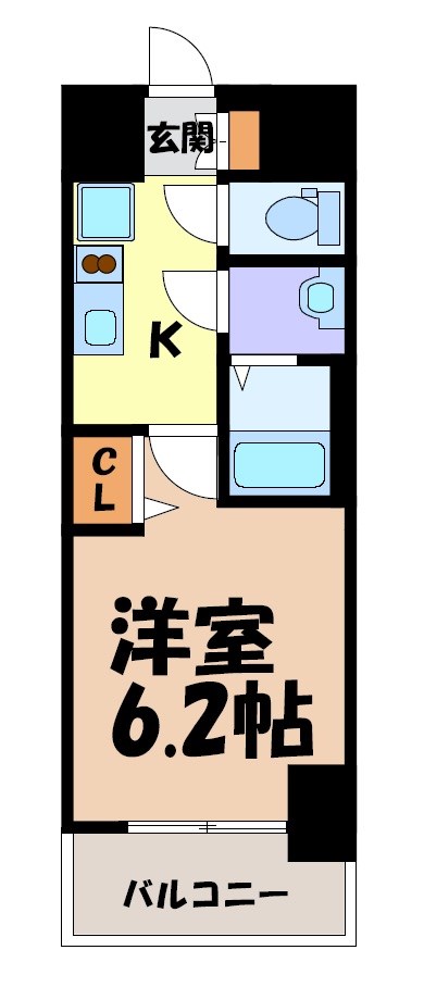 MAXIV東別院 間取り図