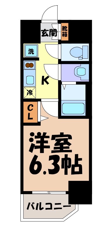 MAXIV東別院 間取り図