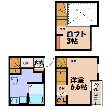 Quatre Portes 間取り図