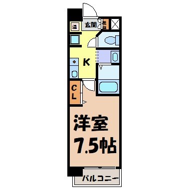 グランカーサ千代田 間取り図