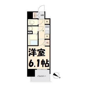 アステリ鶴舞トゥリア 間取り図