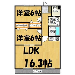 明宝マンション 間取り図