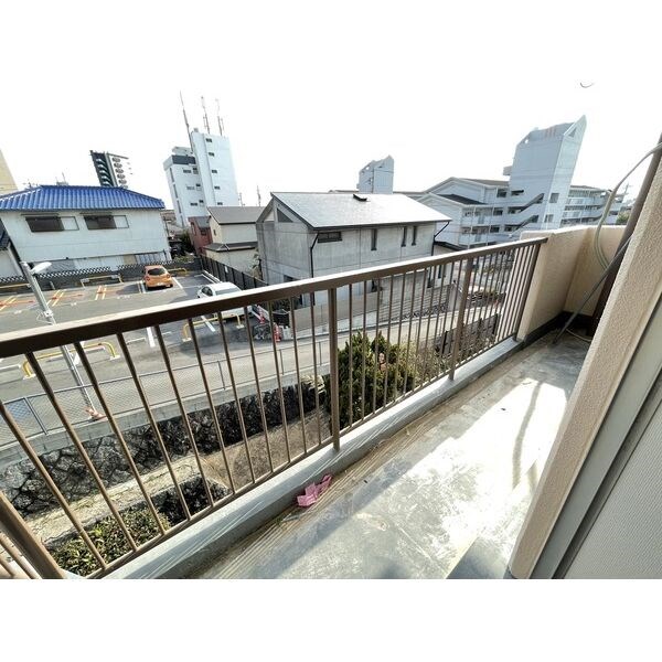 明宝マンション ベランダ