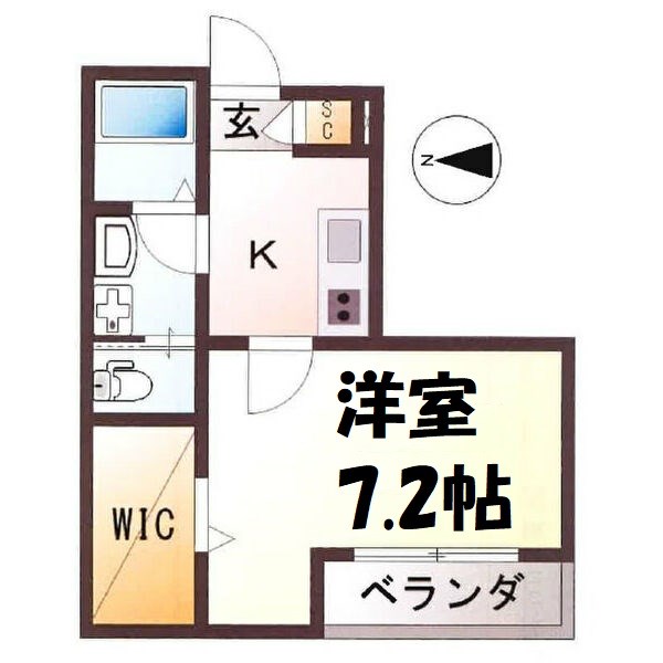 ヒルサイド見附町 間取り図