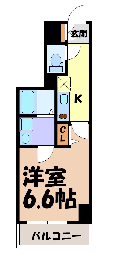 ディアレイシャス東別院Ⅲ 間取り図