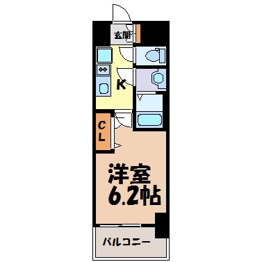 メイクス矢場町 間取り図