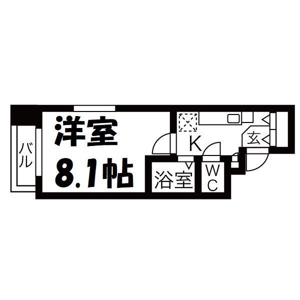 シティライフ田代 間取り図