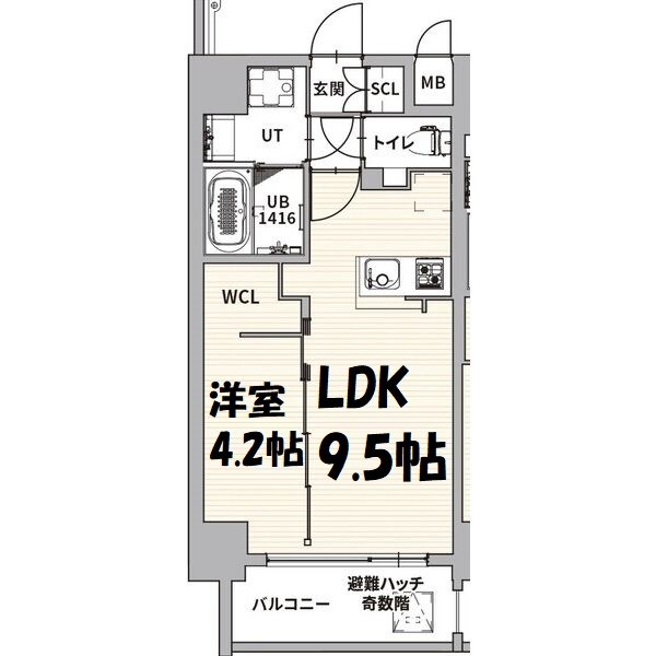 GranVia浄心 間取り図