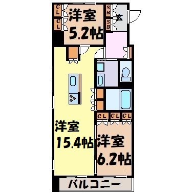 センチュリースクエア千種 間取り図