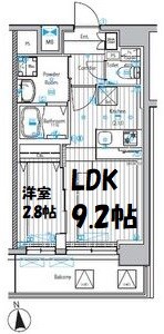 メイクスアート上前津Ⅵ 間取り図