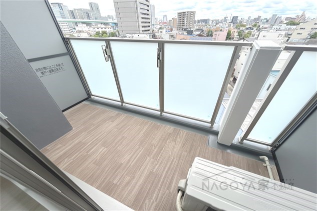 エステムコート名古屋ライブゲート ベランダ