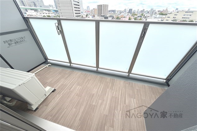 エステムコート名古屋ライブゲート ベランダ