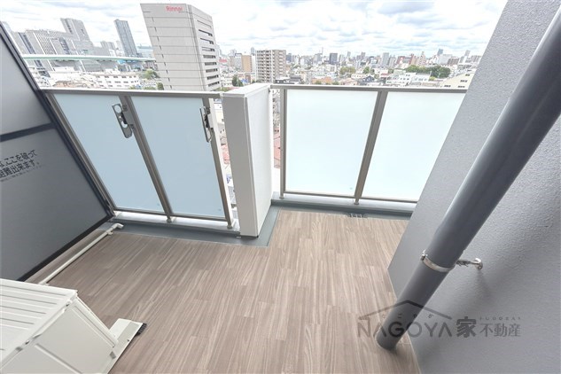 エステムコート名古屋ライブゲート ベランダ