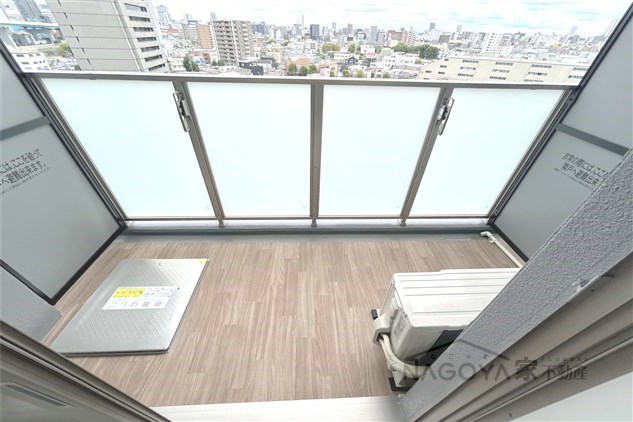 エステムコート名古屋ライブゲート ベランダ