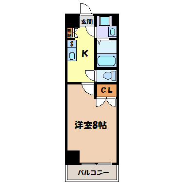サニー鶴舞 間取り図